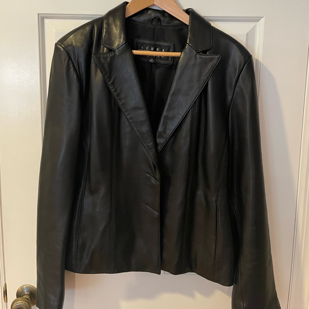 Leather jacket (real leather)